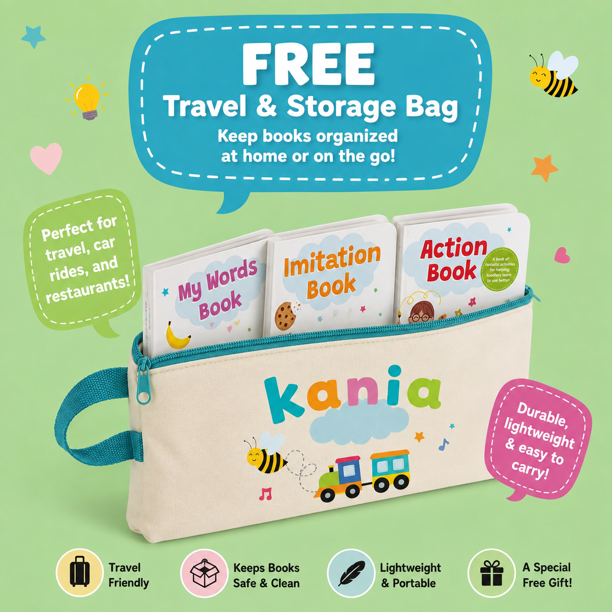 FREE Travel & Storage Bag