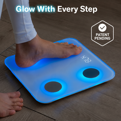 The Smart Scale | 7-Color Glowing Bluetooth Connection