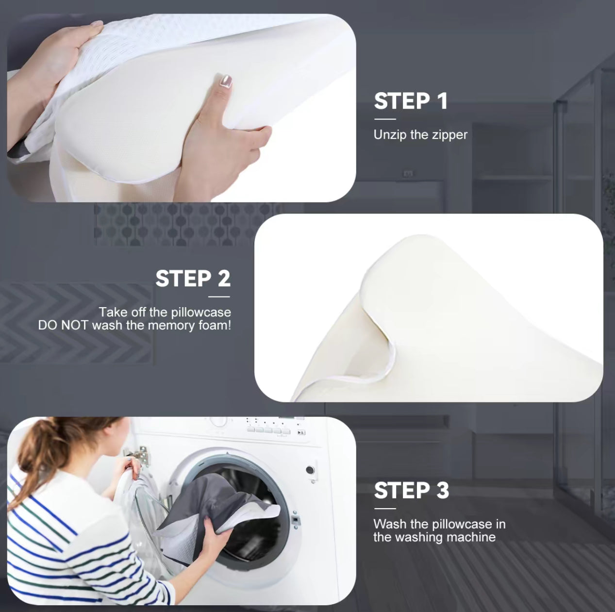 The Ultimate Sleep Pillow | Cooling Ergonomic Memory Foam