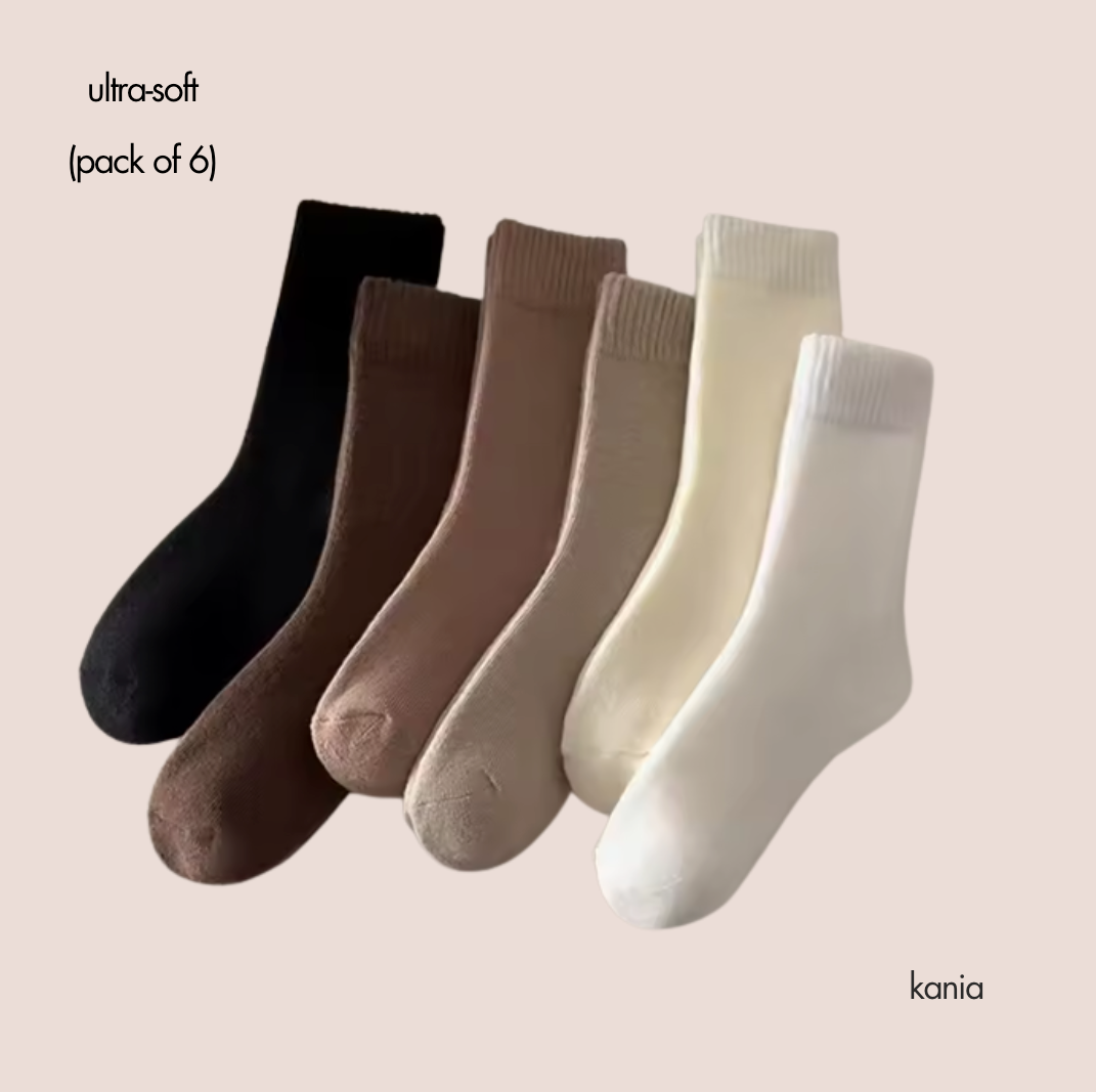 The Soft Socks | Ultra Comfort Pack Of 6