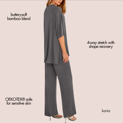 The Soft Set | Two Piece Pregnancy Comfort Tee & Flares