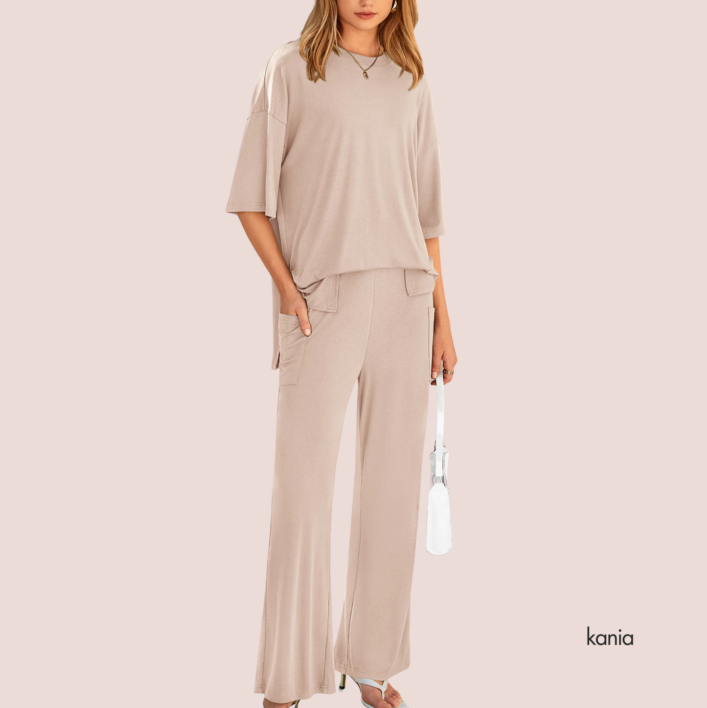 The Soft Set | Two Piece Pregnancy Comfort Tee & Flares