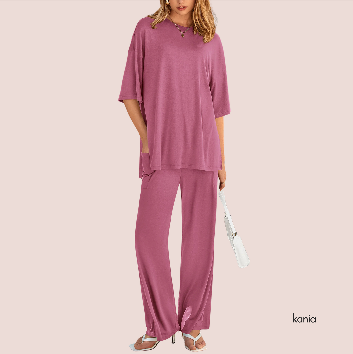 The Soft Set | Two Piece Pregnancy Comfort Tee & Flares