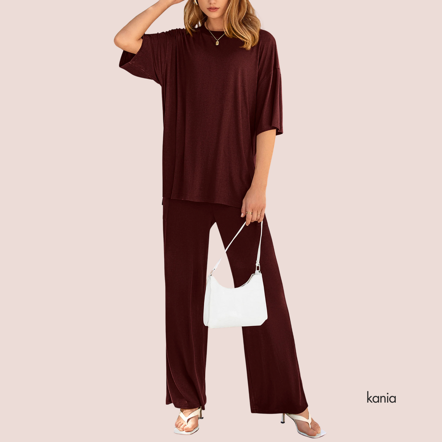 The Soft Set | Two Piece Pregnancy Comfort Tee & Flares
