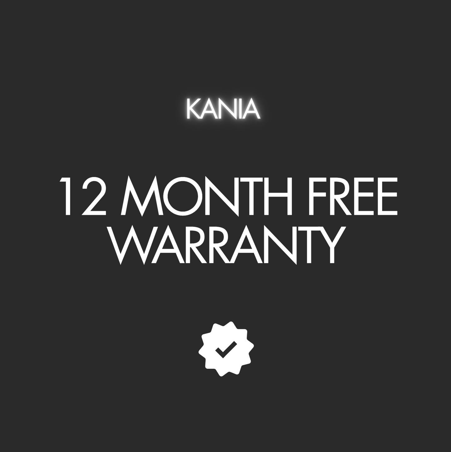 FREE 12-Month Replacement Warranty